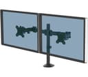 Fellowes Reflex Dual Monitor Arm - Black (8502601) thumbnail 1