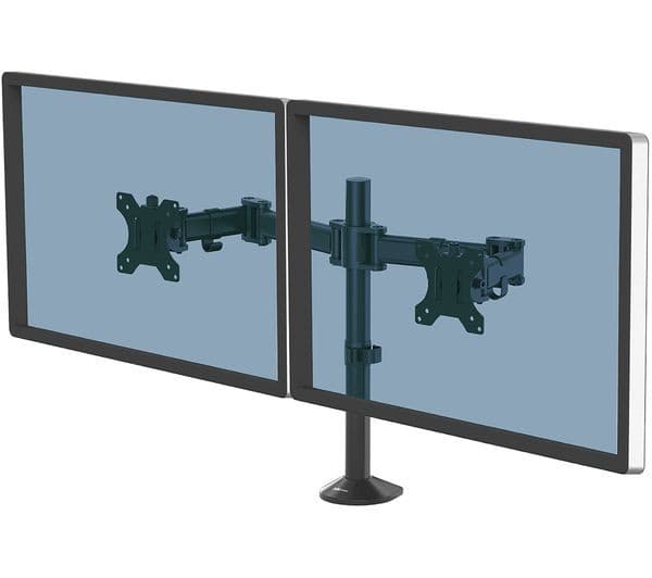 Fellowes Reflex Dual Monitor Arm - Black (8502601)