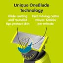 Philips OneBlade 360 Replacement Blades for Face 4 Pack QP440/50 thumbnail 5