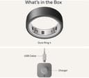 Oura Ring 4 Smart Ring - Stealth, Size 12 thumbnail 10