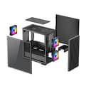 DeepCool 40 3FS ATX Micro ATX Tempared Glass Black PC Case thumbnail 10
