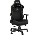 AndaSeat Kaiser 3 Premium Gaming Chair - XL, Elegant Black PVC Leather thumbnail 1