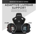 AndaSeat Kaiser 3 Premium Gaming Chair - XL, Elegant Black PVC Leather thumbnail 6