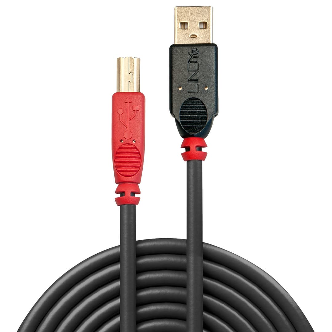 Lindy 15m USB 2.0 Type A to B Active Cable - Image 3