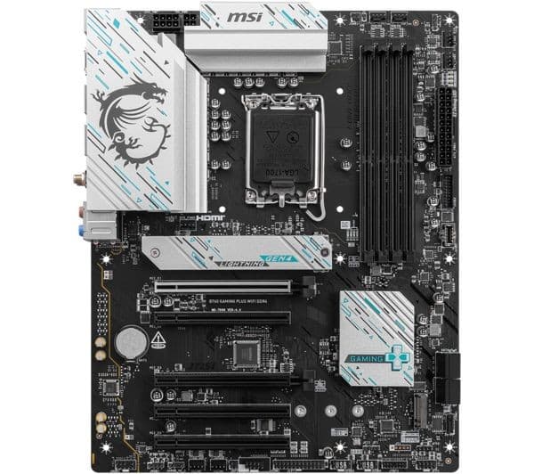 MSI B760 GAMING PLUS WIFI DDR4 LGA1700 Motherboard