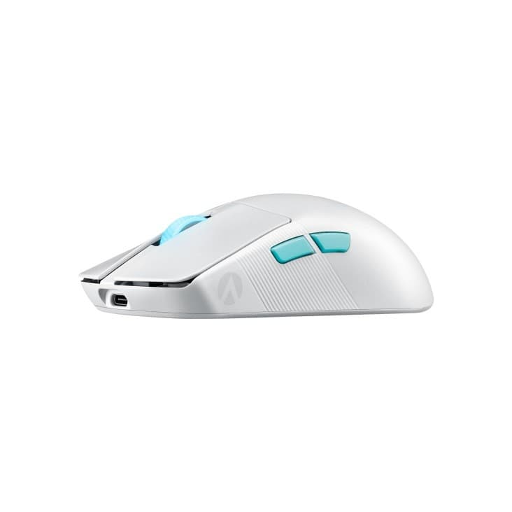 ASUS ROG Harpe Ace Aim Lab Edition Wireless Gaming Mouse - White - Image 2