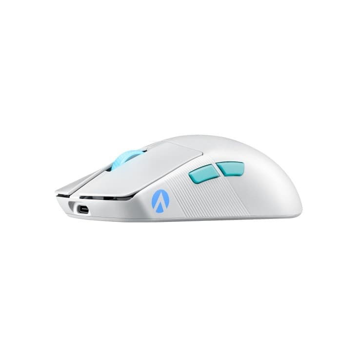 ASUS ROG Harpe Ace Aim Lab Edition Wireless Gaming Mouse - White - Image 3