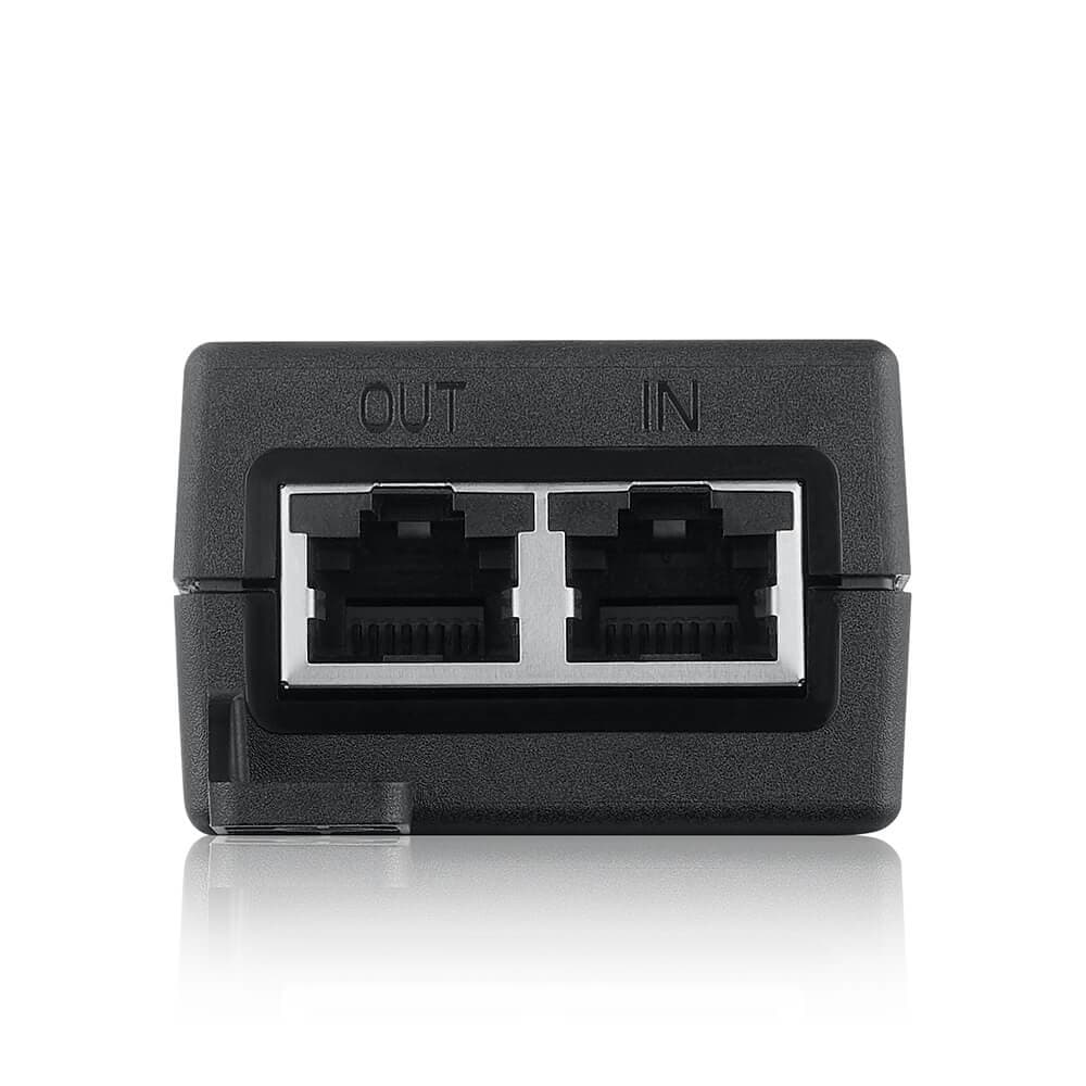 Zyxel POE12-30W 2.5G 2 Port PoE+ Injector - Black - Image 2
