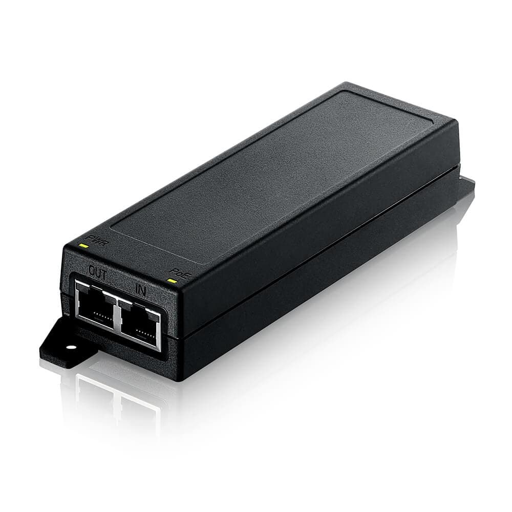 Zyxel POE12-30W 2.5G 2 Port PoE+ Injector - Black - Image 4