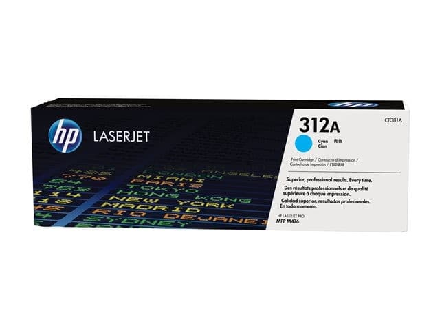 HP 312A Original LaserJet Toner Cartridge - Cyan - Image 2