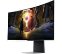Samsung Odyssey G8 34" OLED 1440p Curved Monitor Silver thumbnail 2