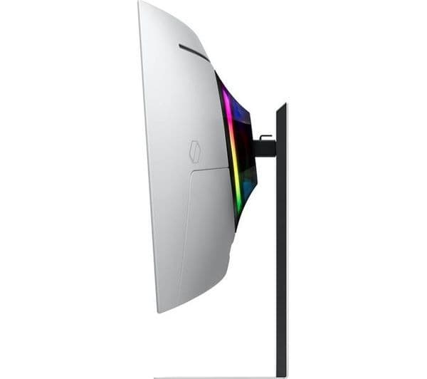 Samsung Odyssey G8 34" OLED 1440p Curved Monitor Silver - Image 8