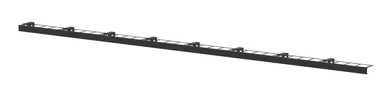 Peerless-AV DS-LEDTK-8V Universal Trim Kit for dvLED Video Walls, Black - 8 ft Vented