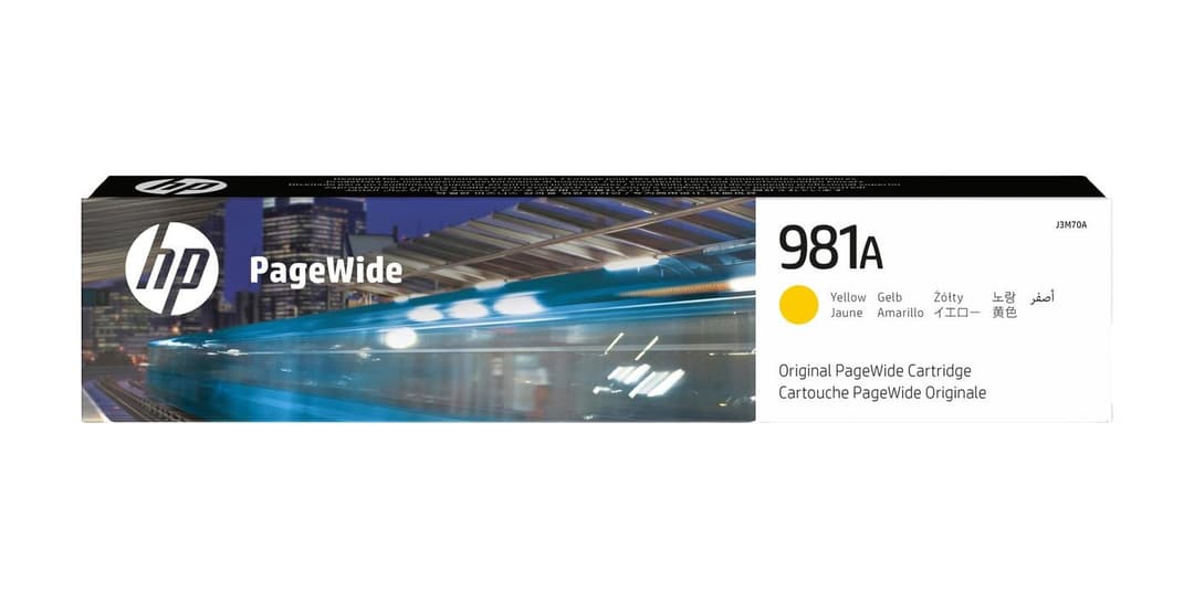 HP 981A Original PageWide Ink Cartridge - Yellow - Image 1