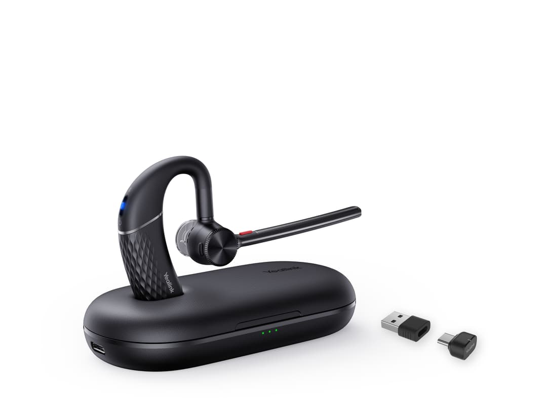 Yealink BH71 Pro USB-C/A Headset Wireless Ear-hook Office/Call center USB Type-C Bluetooth Black - Image 2