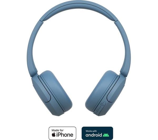 Sony WH-CH520 Wireless Headphones - Blue - Image 2