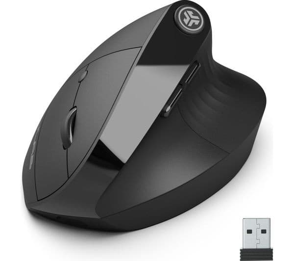 JLAB Jbuds Ergonomic Wireless Mouse Black - Image 1