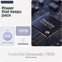 Motorola Moto G86 5G 256GB 8GB RAM Smartphone - Cosmic Sky (CO2 offset) thumbnail 6