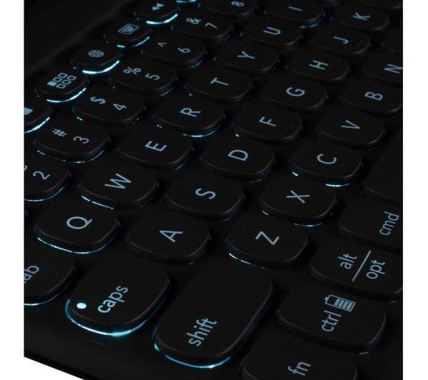 ZAGG Pro Keys with Trackpad 10.2" iPad Keyboard Folio Case - Black - Image 4
