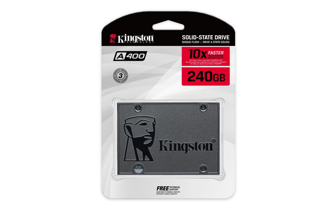 Kingston Technology A400 240 GB 2.5" Serial ATA III TLC - Image 3