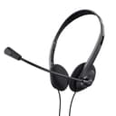 Trust Primo Chat Wired On-Ear Headset for PC and Laptop 21665 - Black thumbnail 1