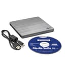 Hitachi-LG GP60 External DVD Drive Slim Portable DVD Writer USB 2.0 for Windows & Mac - Silver thumbnail 10