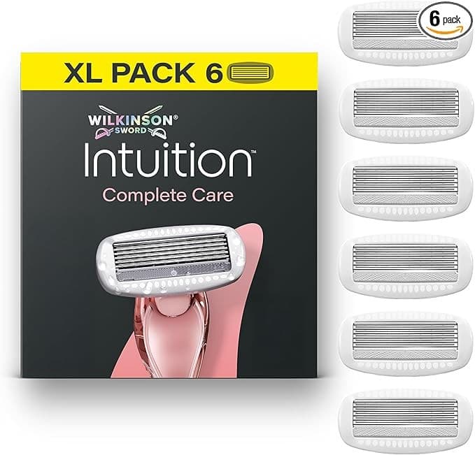 Wilkinson Sword Intuition Complete Care Women's Razor Blade Refills 6 Pack Hydra Boost