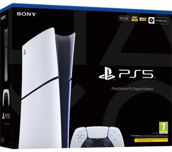 Sony PlayStation 5 Slim Digital Edition 825GB - Extra DualSense Controller Bundle - Image 7