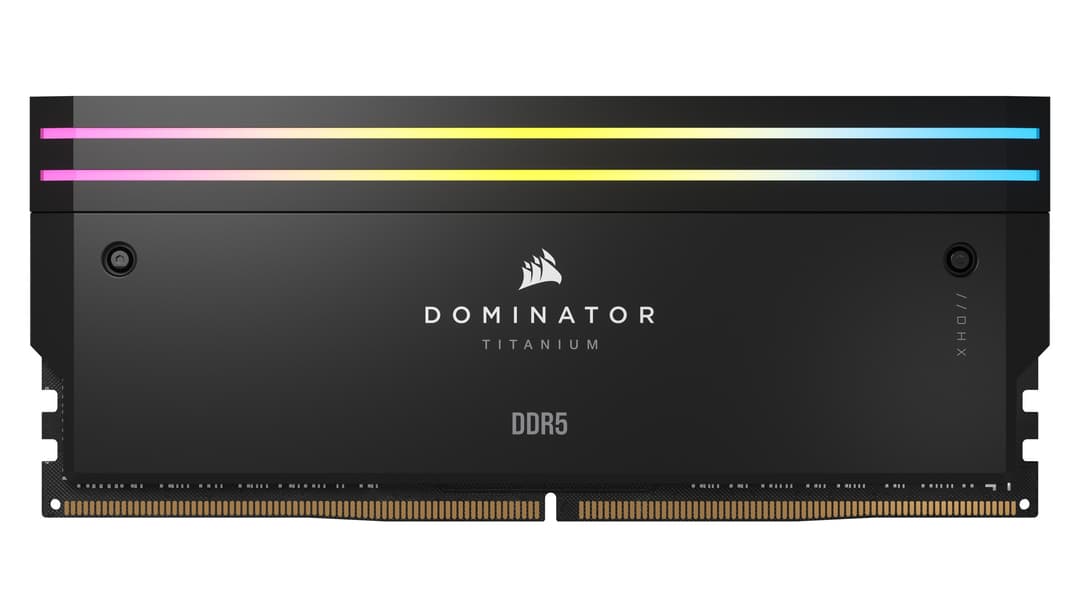 Corsair Dominator Titanium RGB DDR5 48GB (2x24GB) 7200MHz CL36 - Black - Image 6