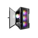 1st Player Trilobite T3 Tempared Glass Micro ATX PC Case - Black thumbnail 1