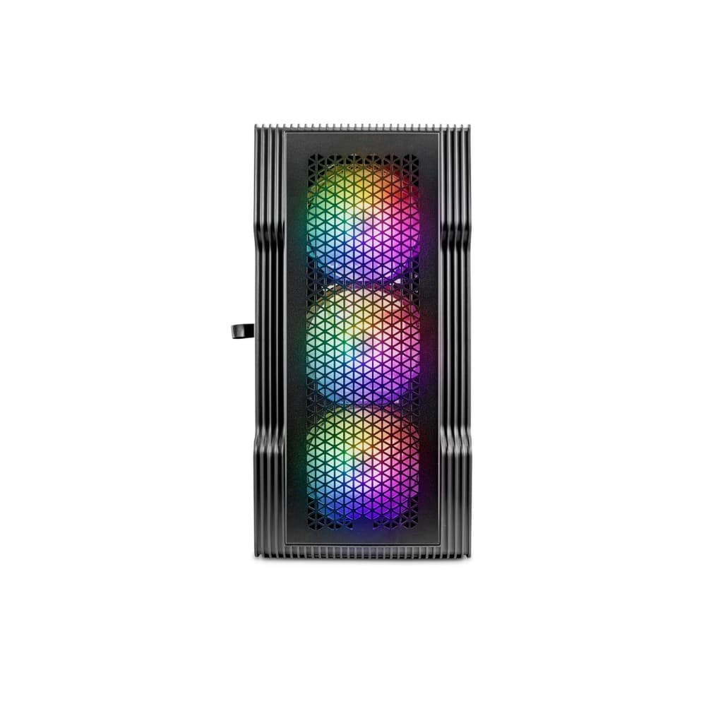 1st Player Trilobite T3 Tempared Glass Micro ATX PC Case - Black - Image 3