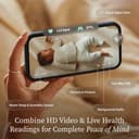 Owlet Dream Duo 3 Smart Baby Monitor System, Dream Sock + 2K HD Camera - Duo Mint thumbnail 3