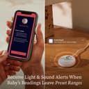 Owlet Dream Duo 3 Smart Baby Monitor System, Dream Sock + 2K HD Camera - Duo Mint thumbnail 5