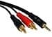 Cables Direct 3.5mm Stereo to Twin RCA Audio Cable - 10m - Image 2