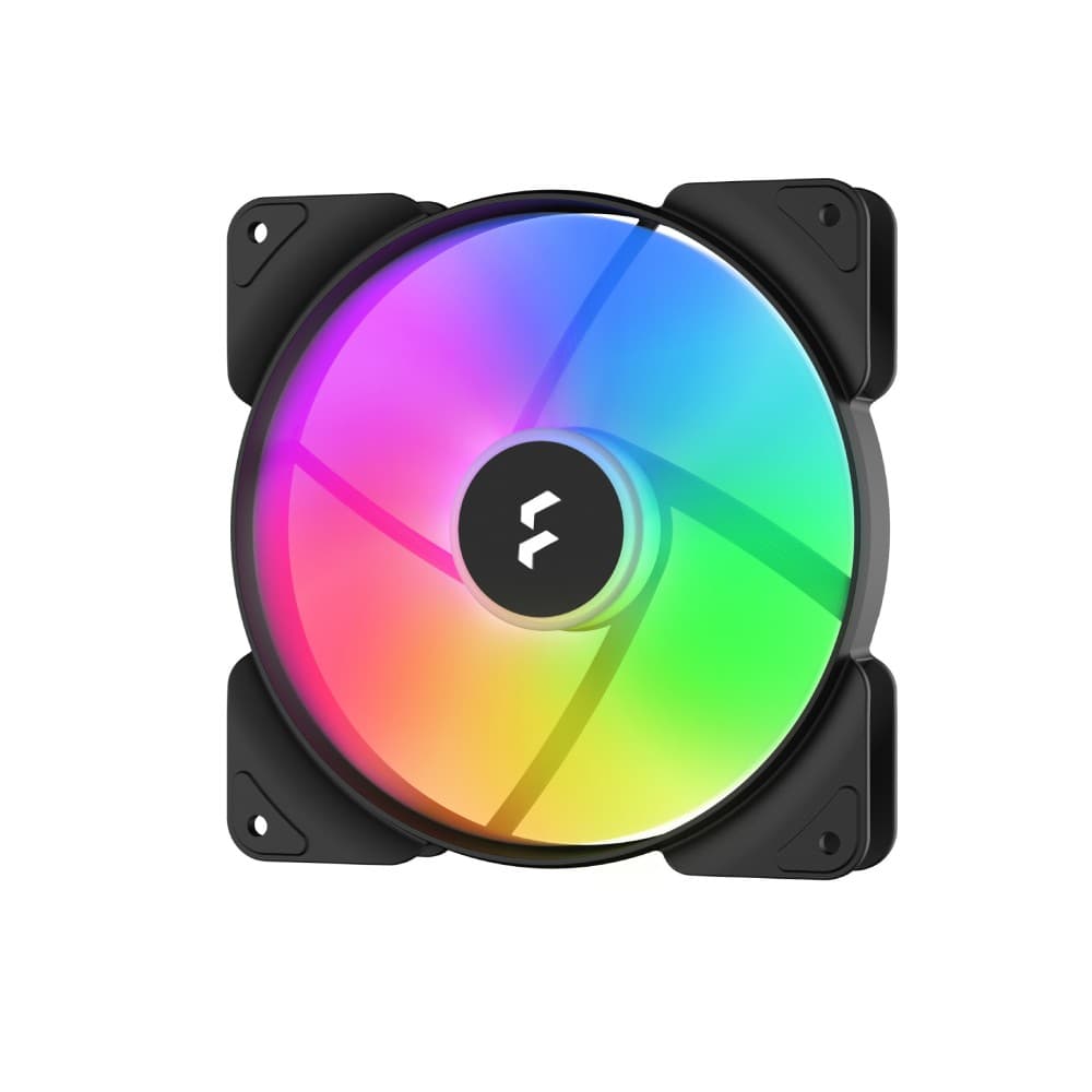 Fractal Design Aspect 14 RGB PWM 140mm Case Fan - Black, 3 Pack (FD-F-AS1-1407) - Image 2