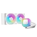 DeepCool LE240 WH V2 282 mm All-in-One Liquid CPU Cooler - White thumbnail 1