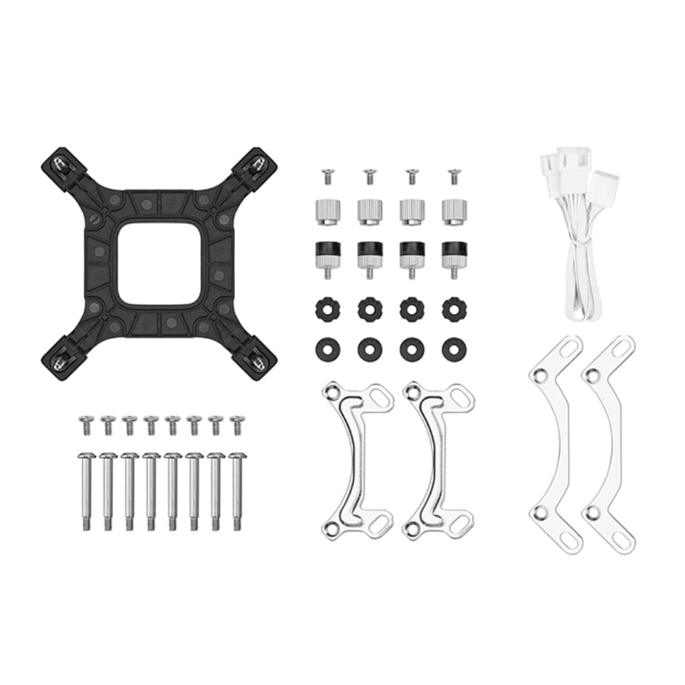 DeepCool LE240 WH V2 282 mm All-in-One Liquid CPU Cooler - White - Image 5