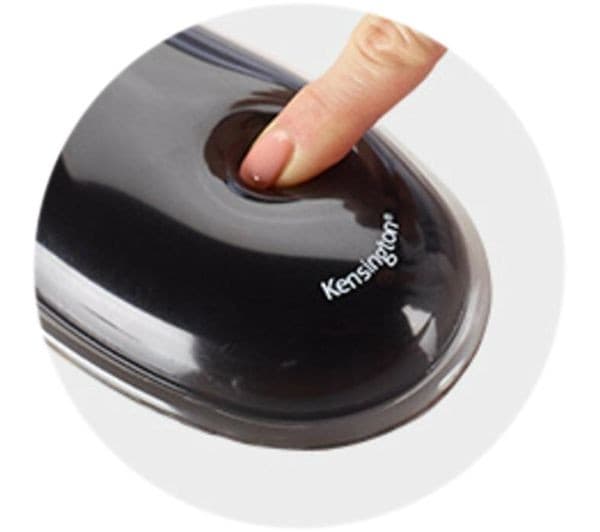 Kensington Duo Gel Mouse Mat - Graphite Black - Image 4