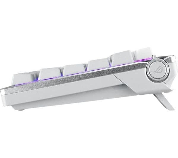 ASUS ROG Azoth 75% Wireless Mechanical Gaming Keyboard, ROG NX Snow Switches, UK Layout - Moonlight White - Image 2