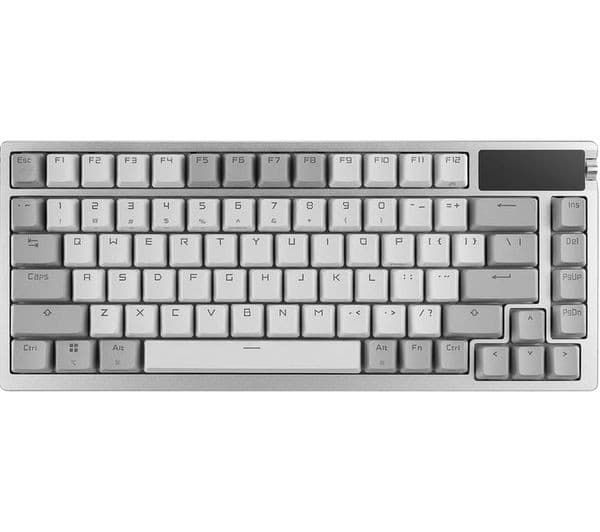 ASUS ROG Azoth 75% Wireless Mechanical Gaming Keyboard, ROG NX Snow Switches, UK Layout - Moonlight White - Image 6