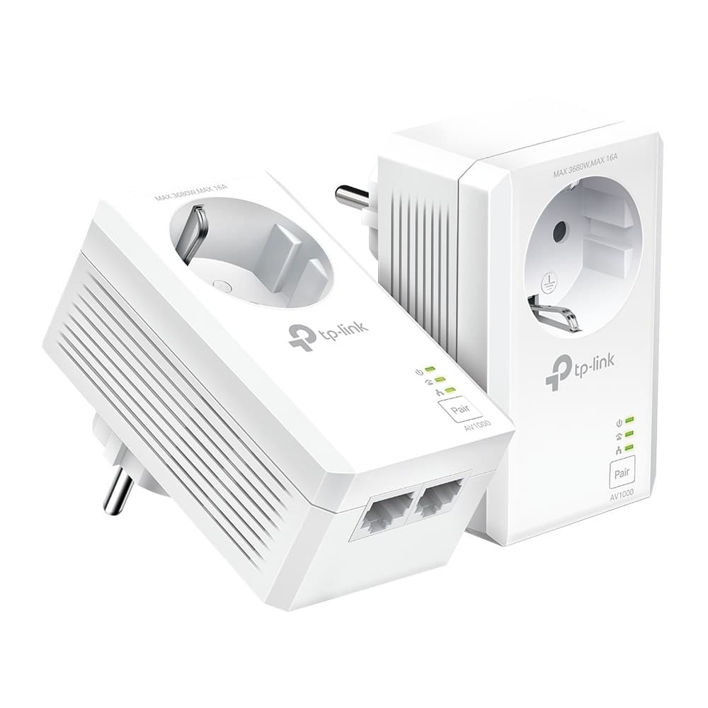 TP-Link TL-PA7027P KIT PowerLine network adapter 1000 Mbit/s Ethernet LAN White 2 pc(s) - Image 1