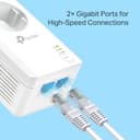 TP-Link TL-PA7027P KIT PowerLine network adapter 1000 Mbit/s Ethernet LAN White 2 pc(s) thumbnail 4