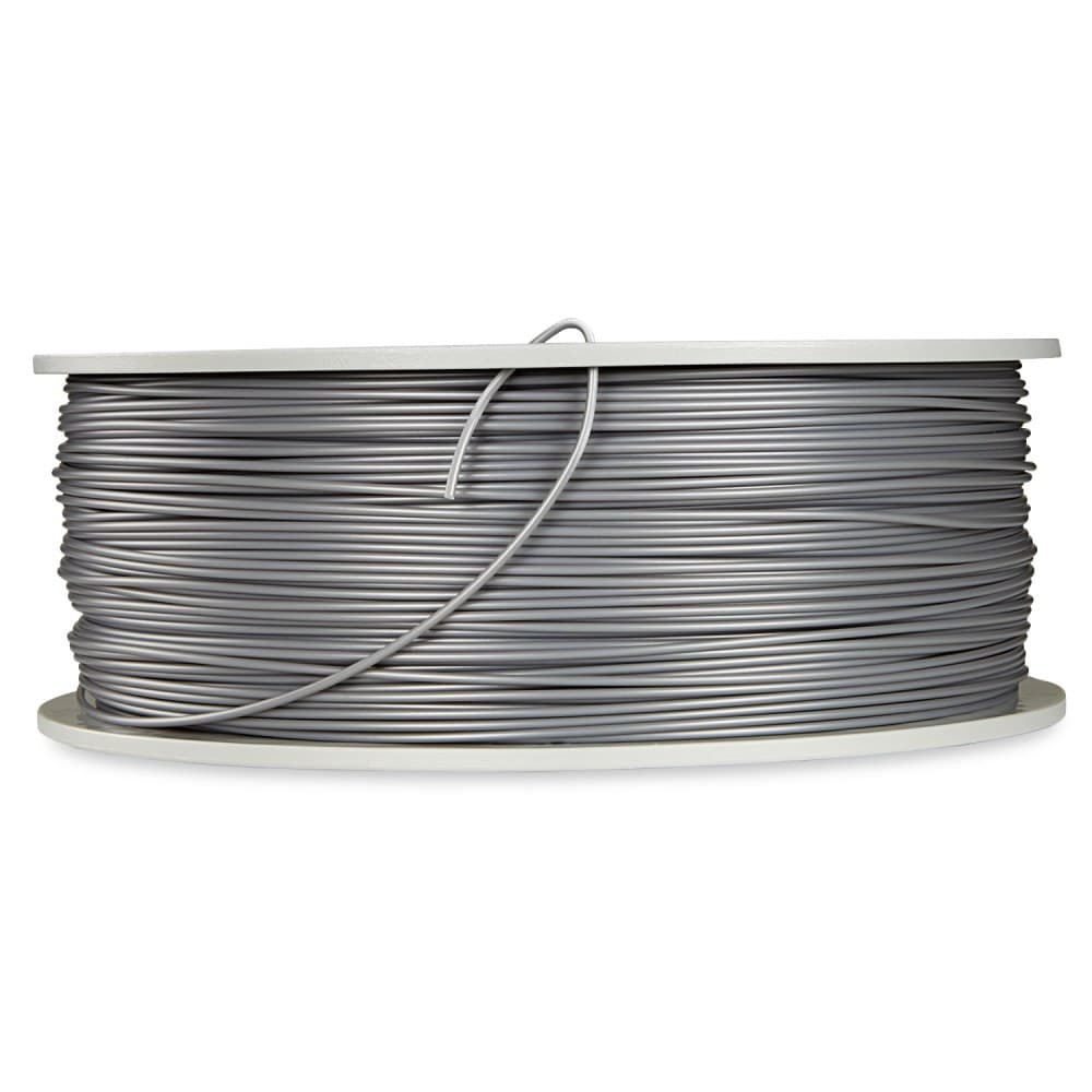 Verbatim 55319 3D printing material Polylactic acid (PLA) Silver 1 kg - Image 1