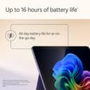 Microsoft Surface Pro 12" Copilot+ PC Snapdragon X Plus 16GB 512GB - Violet (Device only) thumbnail 3
