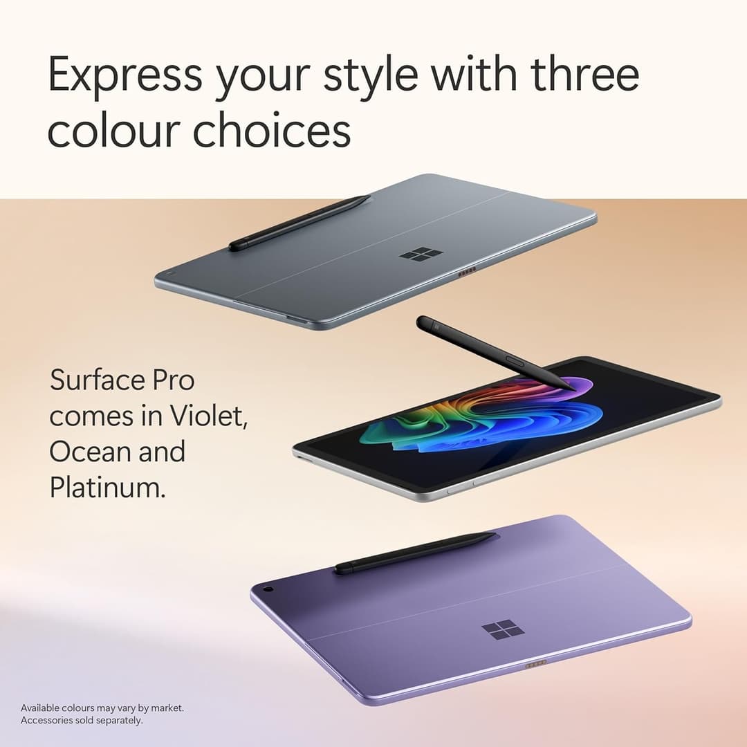 Microsoft Surface Pro 12" Copilot+ PC Snapdragon X Plus 16GB 512GB - Violet (Device only) - Image 5