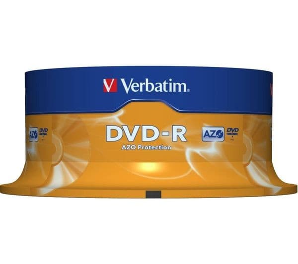 Verbatim Azo DVD-R 4.7GB 16x Spindle (Pack of 25) - Image 4