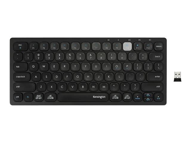 Kensington Multi-Device Dual Wireless Keyboard Black