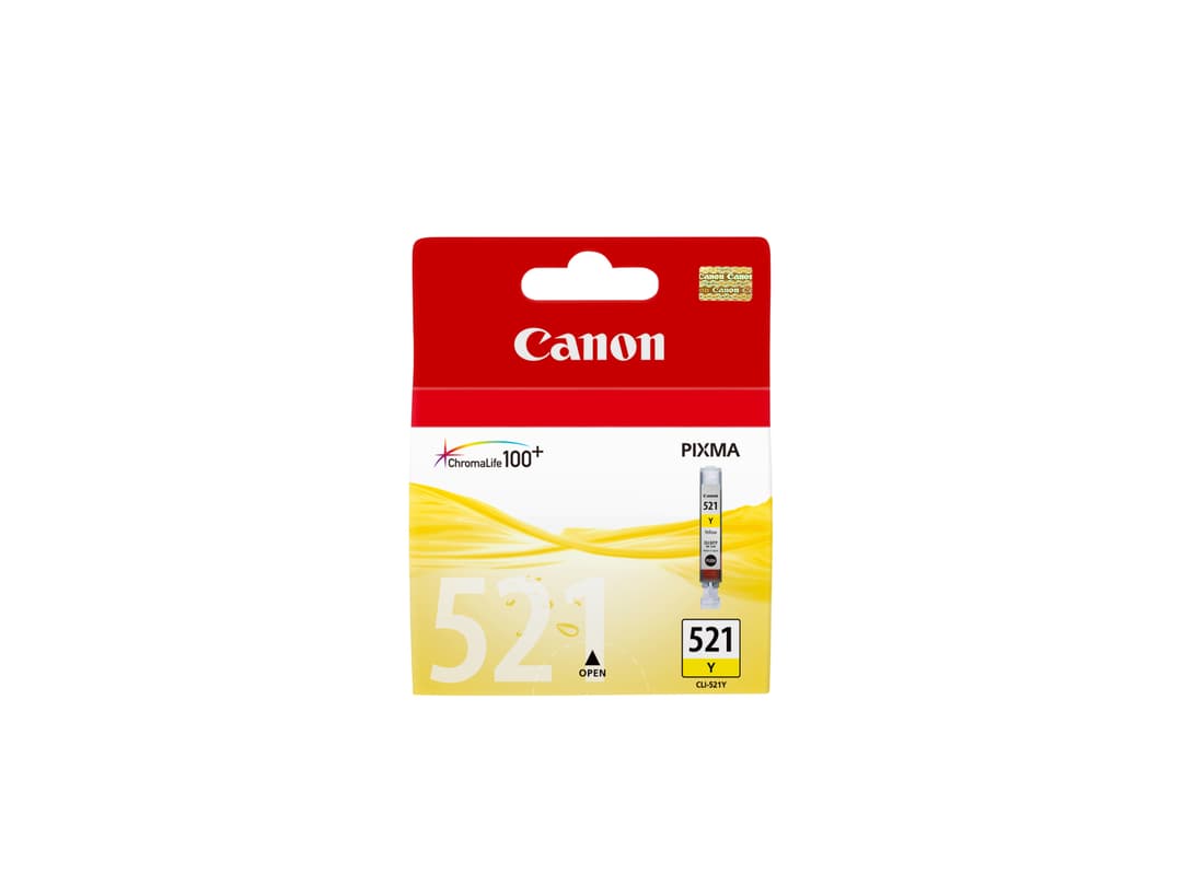 Canon CLI-521 Ink Cartridge - Yellow - Image 1