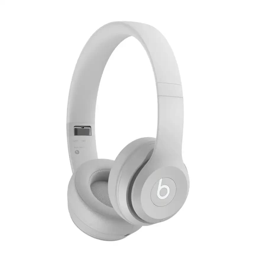 Beats Solo 4 Wireless Bluetooth On-Ear Headphones - Matte Gray - Image 1
