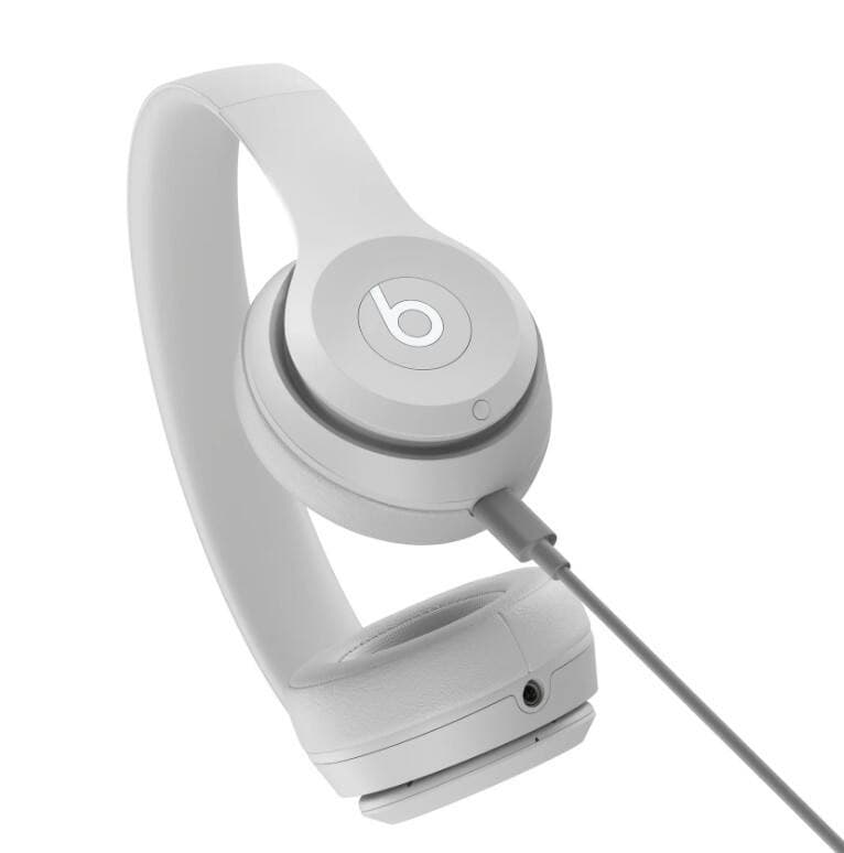Beats Solo 4 Wireless Bluetooth On-Ear Headphones - Matte Gray - Image 4